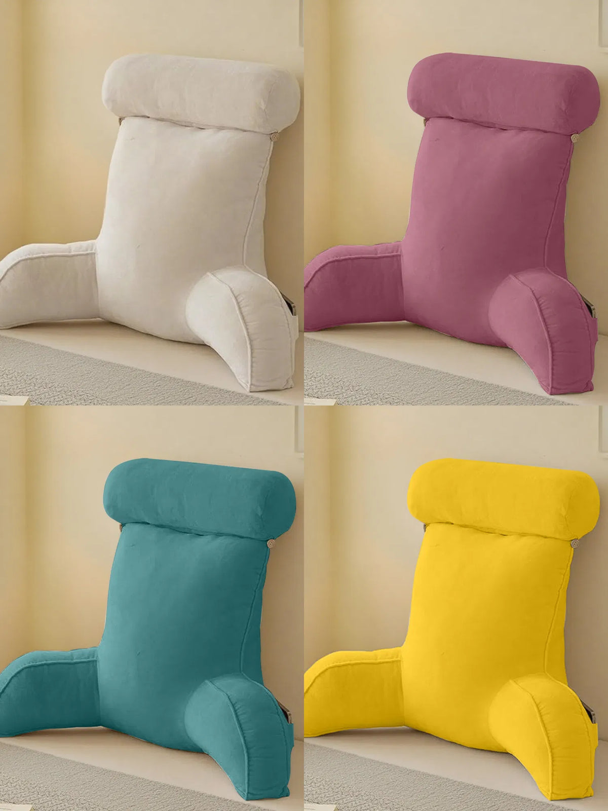 Sofa Bed Head Reading Pillow, 85x60cm, 5 Colors - view 9