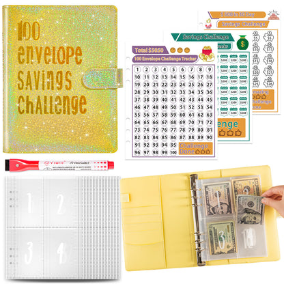 5A Money Saving Challenge Planner - view 8