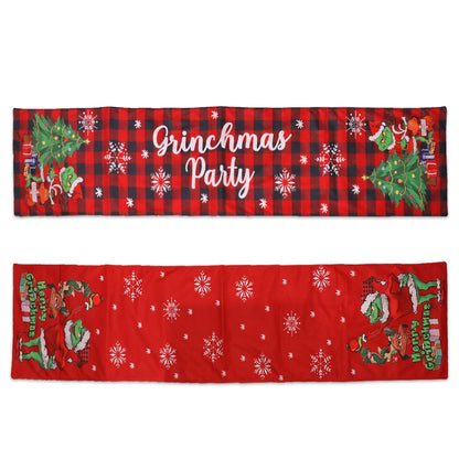 Christmas Table Runner Restaurant And Tea Table Table Decorations - view 7