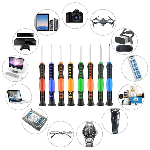 20 In 1 Mobile Screen Opening Repair Tools Kit Screwdriver Set For - view 3