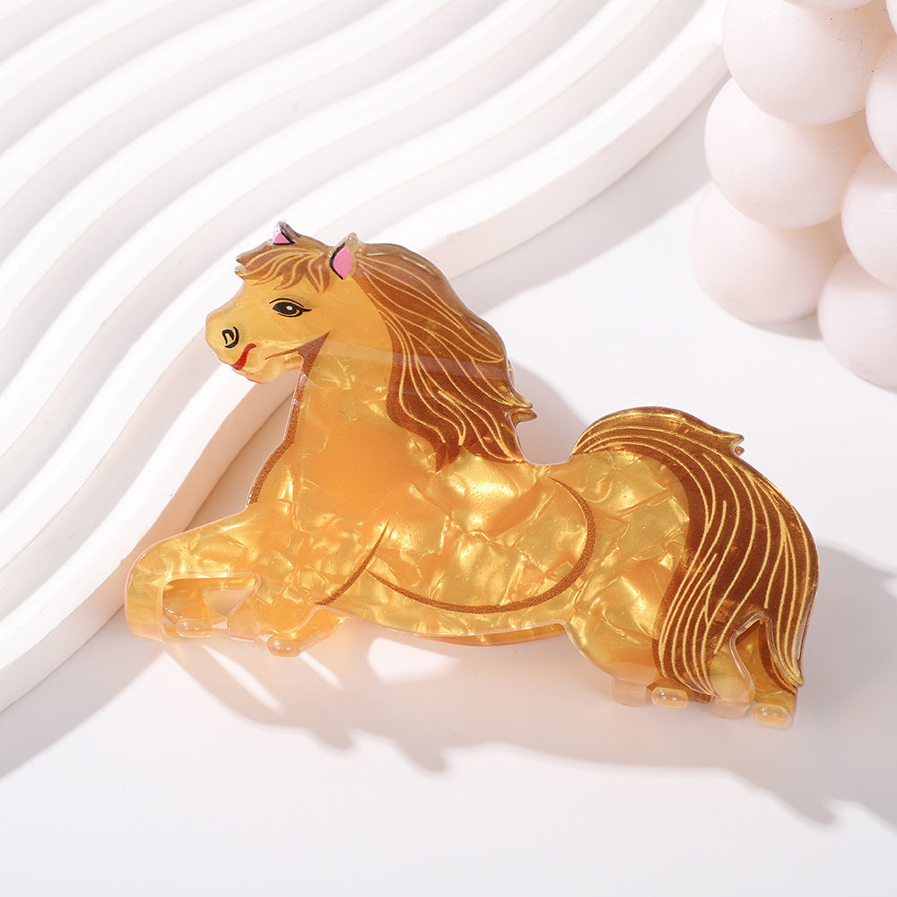 Performance Decorative Clip Back Bun Shark Clip Hair Accessory Hair Claw - view 7