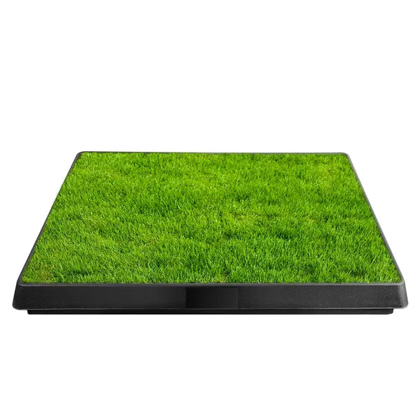 Dog Toilet Indoor Puppy Training Pad, Dog Potty Pet Training Grass Mat, Removable Waste Tray For Easier Clean Up - view 5