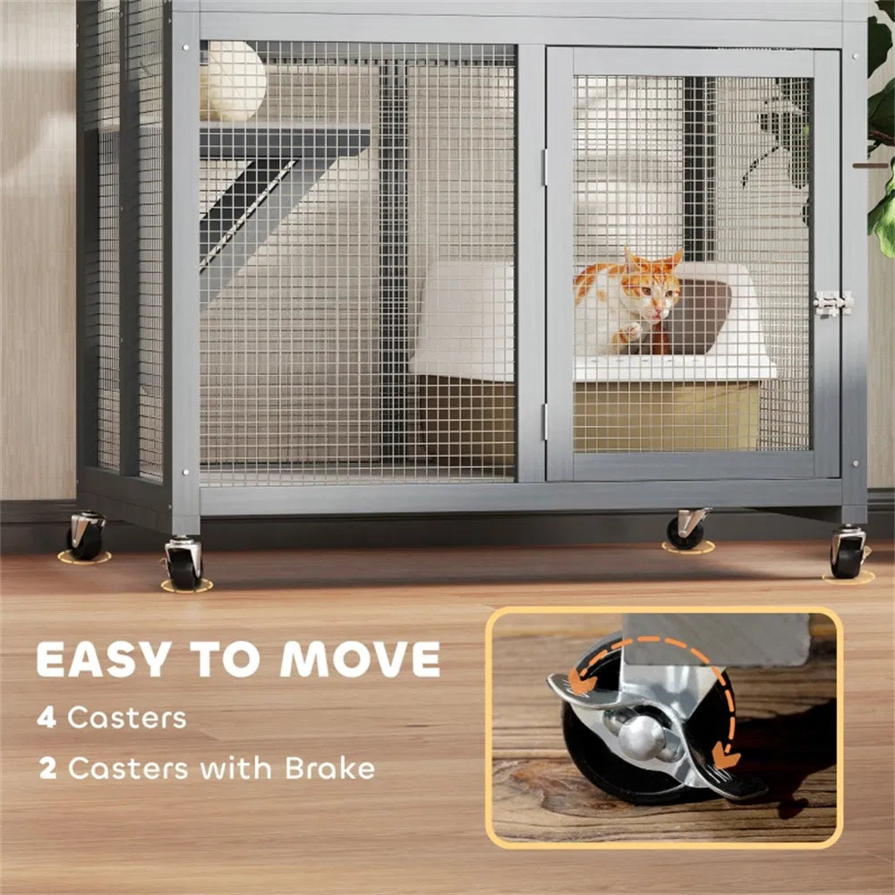 Pet Stairs/Cat Climbing Tower/Cat House - view 4