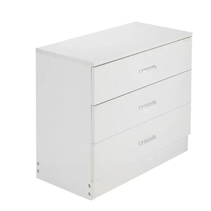 Wood Simple 3-Drawer Dresser White - view 7