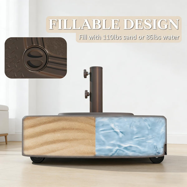 Outdoor Umbrella Base-Only The Base - view 5