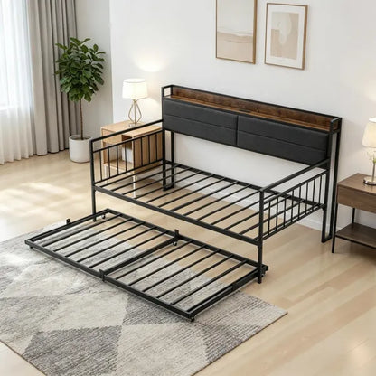 Twin Size Daybed Frame Only Bed Frame - view 4