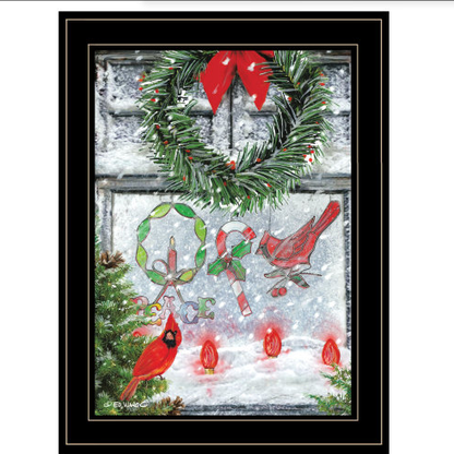 Christmas Peace By Ed Wargo Ready To Hang Framed Print, Black Frame - view 2