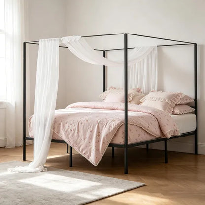Canopy Bed Frame Only Bed Frame - view 3