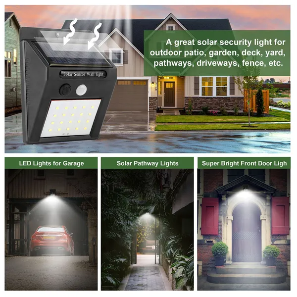 Solar Light 20 LEDs Outdoor PIR Motion Sensor Lights - view 4