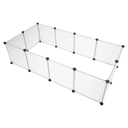 Pet Playpen, Portable Large Plastic Yard Fence Small Animals, Puppy Kennel Crate Fence Tent RT - view 5