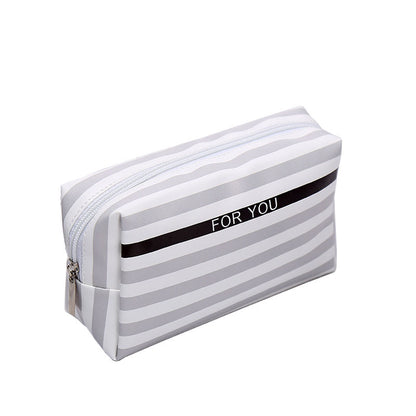 Striped Cosmetic Bag Outdoor Travel Cosmetic Storage Bag - view 3