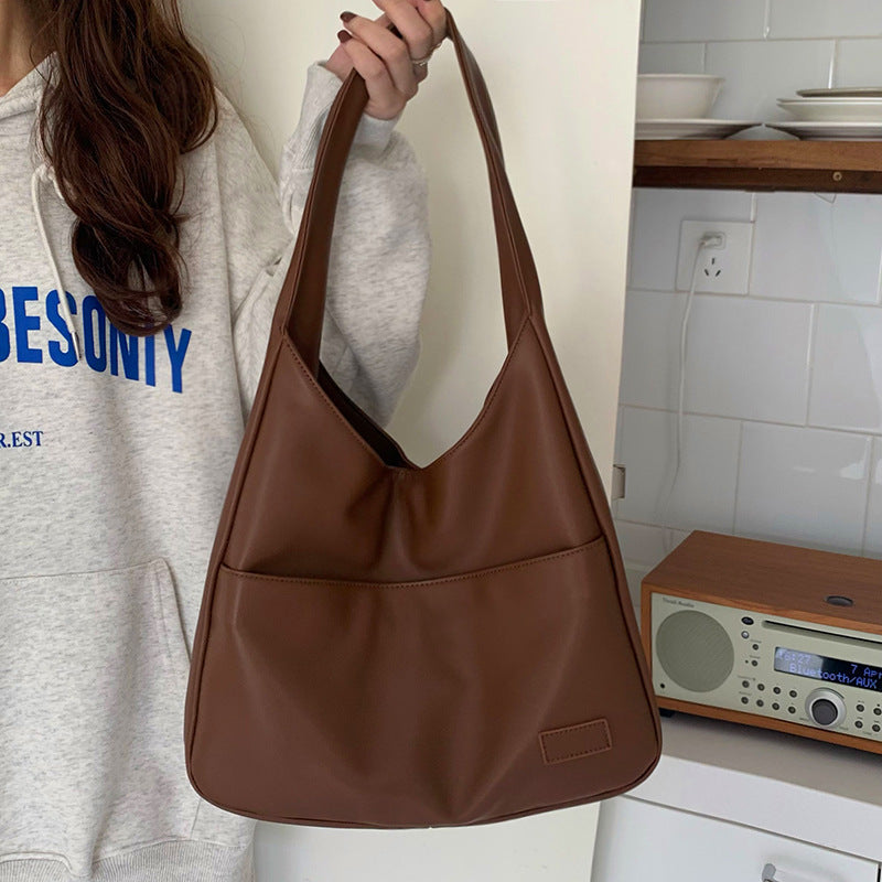 Fashion Tote Bag Large Capacity Casual Shoulder Bag Women's Commuting Handbag College Student - view 7