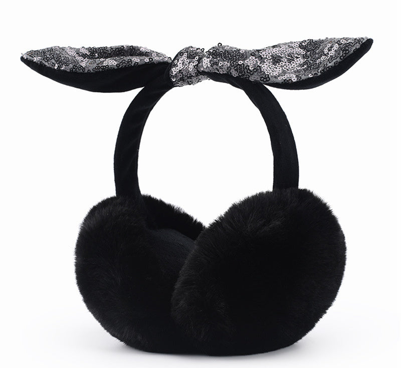 Winter Thickened Earmuffs To Keep Warm Plush Windproof Earmuffs - view 7