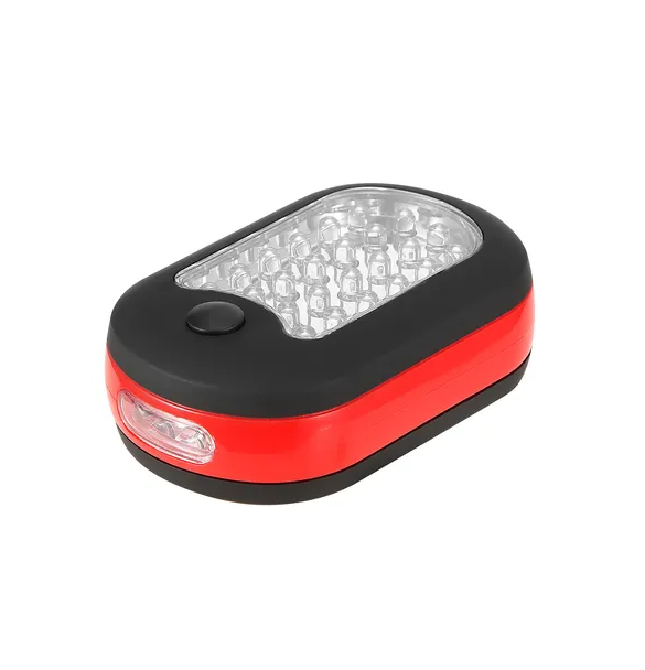 Compact Work Light 27LEDs Hang Lights Portable Magnetic Flashlight With Hook For Camping Hiking Emergency - view 3