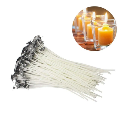 Candle Wicks 6 Inch Cotton Core Candle Making Supplies Pre Tabbed New - view 5