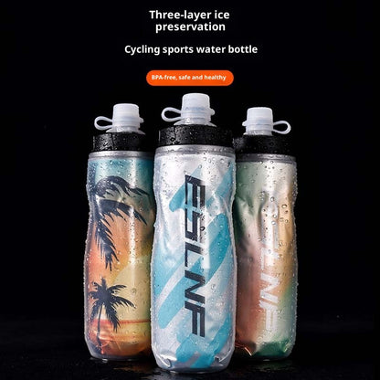 Insulated Road Bike Portable Large Capacity Insulated Water Bottle - view 2