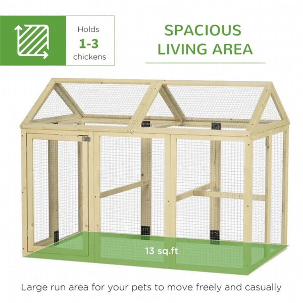 Wooden Chicken Coop - view 6