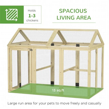 Wooden Chicken Coop - view 6