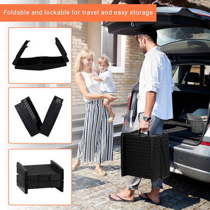 60 inch Nonslip Folding Dog Ramp, Tri-Fold Portable Lightweight Pet Ramp for Cars, Trucks and SUVs - view 6