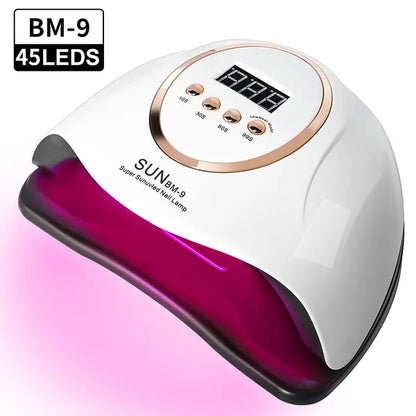 UV LED Nail Lamp,280W Nail Curing Lamps For Gel Polish With Automatic Sensor 4 Timer Setting,Led Nail Dryer - view 6