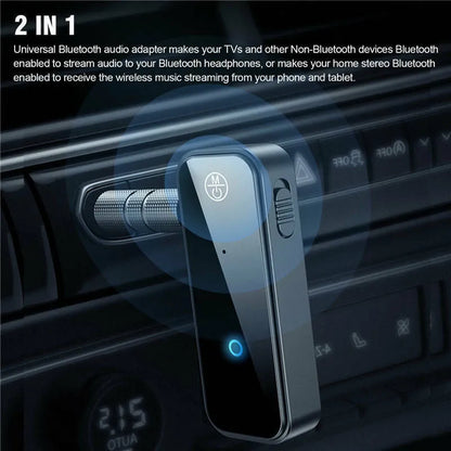 USB Wireless Bluetooth 5.0 Transmitter Receiver 2in1 Audio Adapter 3.5mm Aux Car - view 10