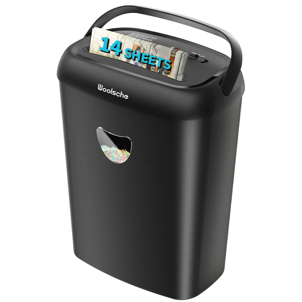 Paper Shredder, 14 Sheet Cross Cut, 6.6 Gallon Basket, P-4 Security Level, 3 Mode Design - view 4