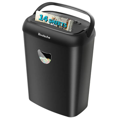Paper Shredder, 14 Sheet Cross Cut, 6.6 Gallon Basket, P-4 Security Level, 3 Mode Design - view 4