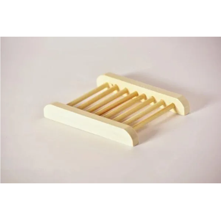 Natural Bamboo Soap Bar Dish - view 2