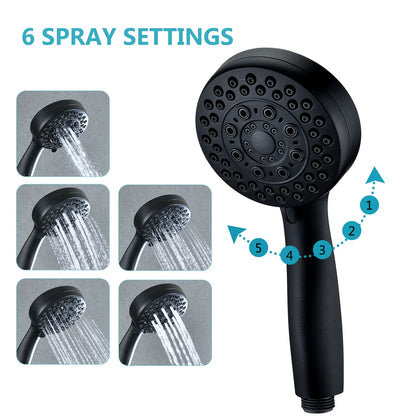 Handheld Shower Head with Hose High Pressure Shower Heads, Oil Rubbed Bronze - view 4