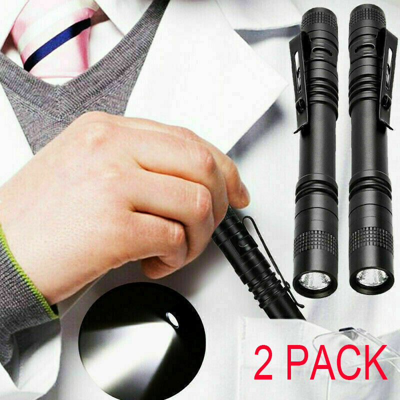 Tactical Flashlight Small LED Torch Light Mini Super Bright Penlight Work Light - view 2