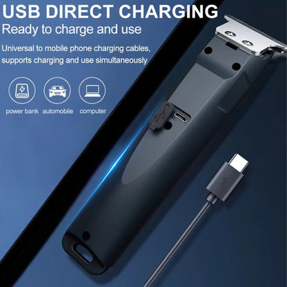 Men Pro Electric Hair Clippers Beard Trimmer Cutting Barber Shaving Machine Black Logistics Only For USPS. TK TMEU Only - view 5