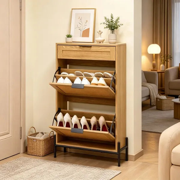 Classic Shoe Storage Cabine With Space-Saving