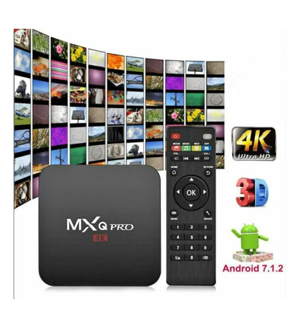 MXQ Pro 4K Ultra HD 64Bit Wifi Android 7.1 Quad Core Smart TV Box Media Player - view 5