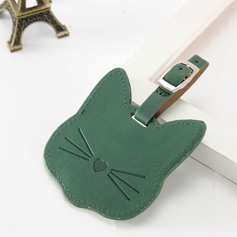 Creative Leather Luggage Tags Suitcase Hangtags - view 8