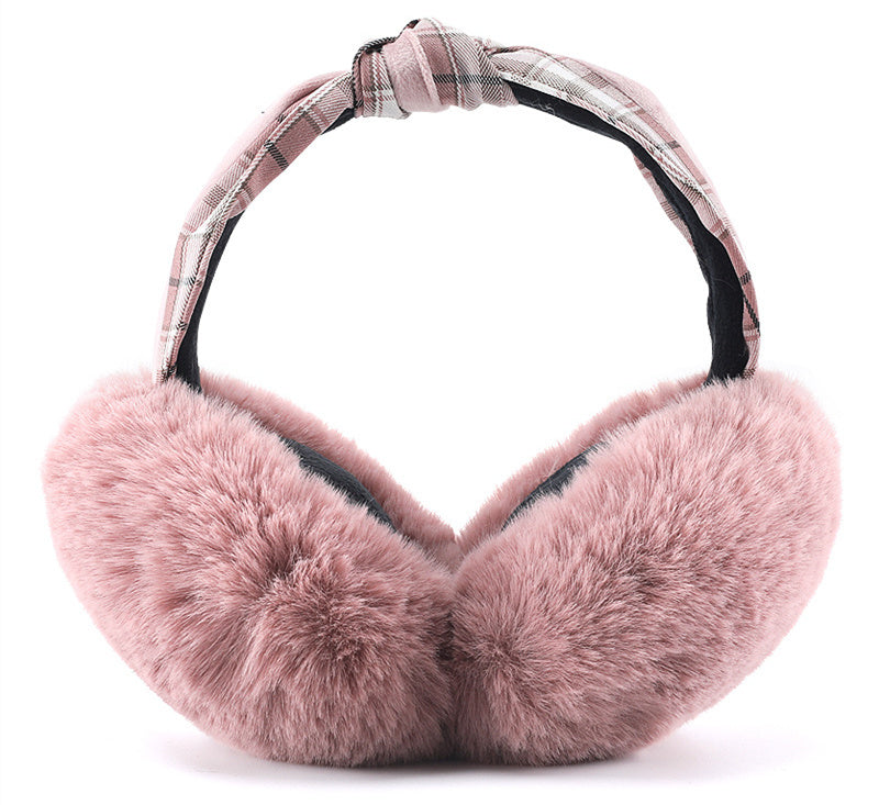 Winter Thickened Earmuffs To Keep Warm Plush Windproof Earmuffs - view 3