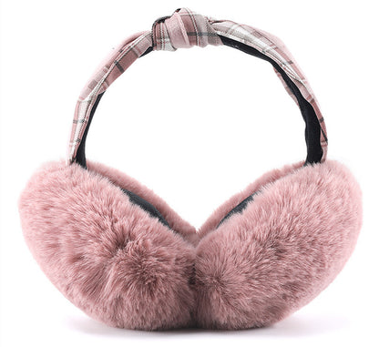 Winter Thickened Earmuffs To Keep Warm Plush Windproof Earmuffs - view 3