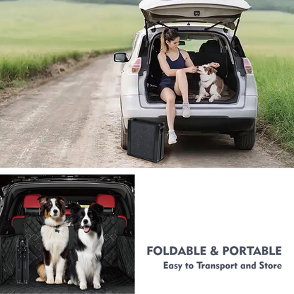 Dog Ramp For Car 65inchX17.2inch Large Folding Pet Stair Ramps For Truck, SUV, With Non-Slip Surface, Up To 250LBS - view 10