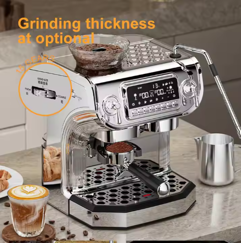Cappuccino Express Espresso Coffee Machine With Steam Wand - view 4