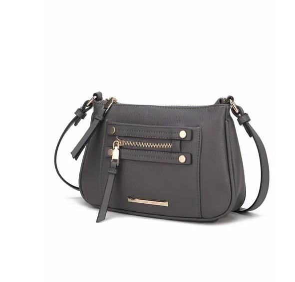 MKF Collection Essie Crossbody Handbag Vegn Leather By Mia - view 9