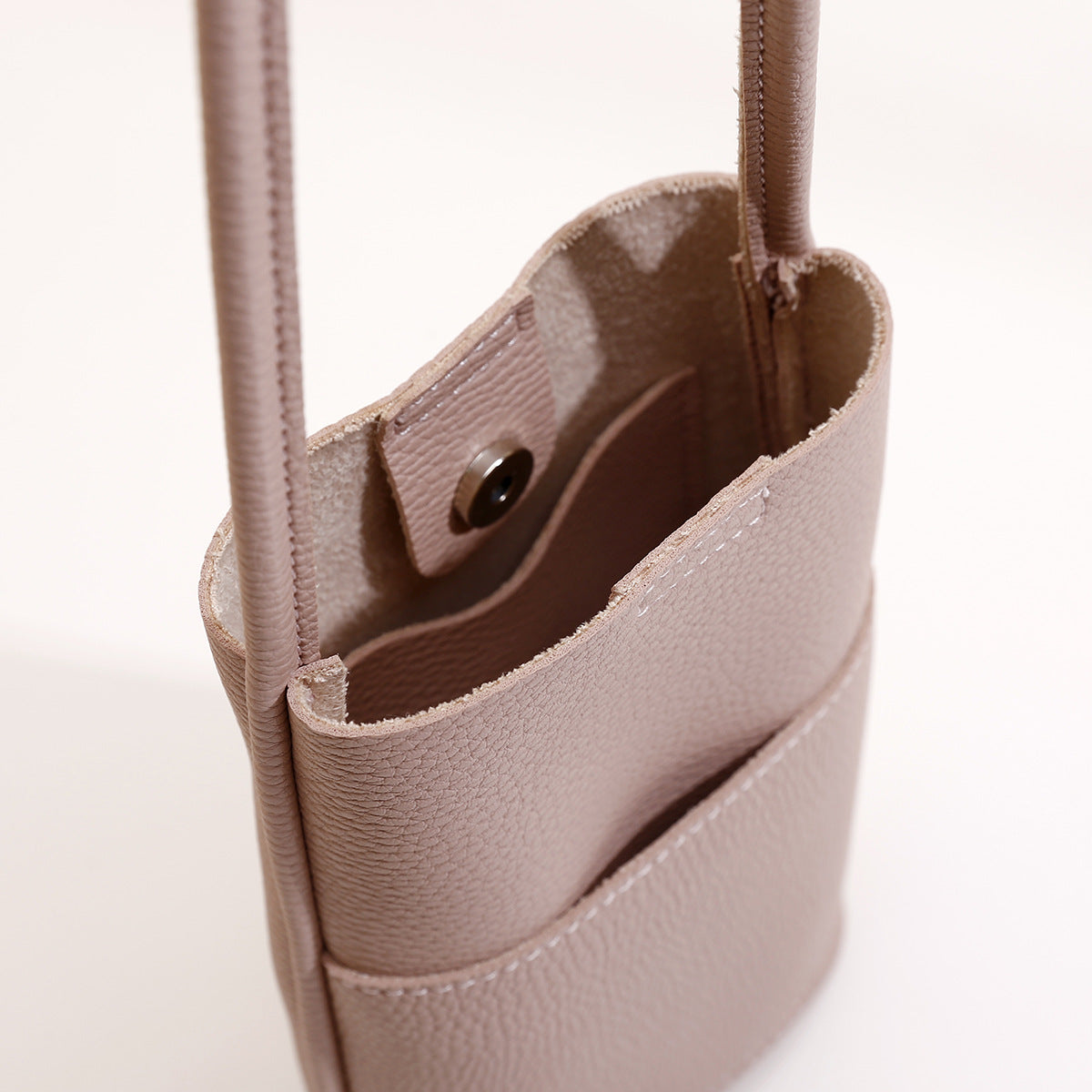 High-grade Soft Leather Mobile Phone Bag Female Crossbody - view 3