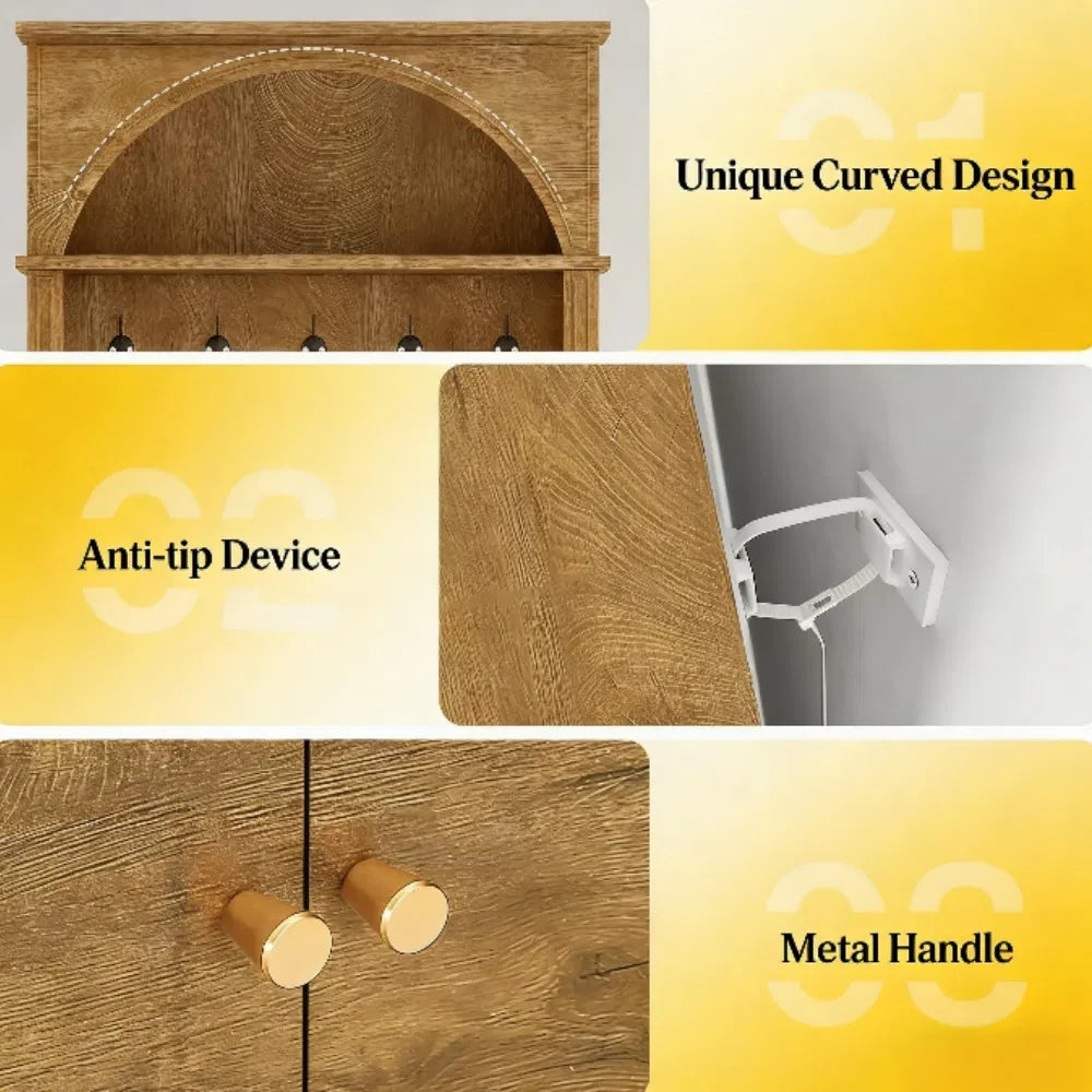 Entryway Coat Rack Shoe Storage - view 7