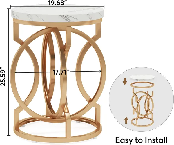 End Side Table - view 2