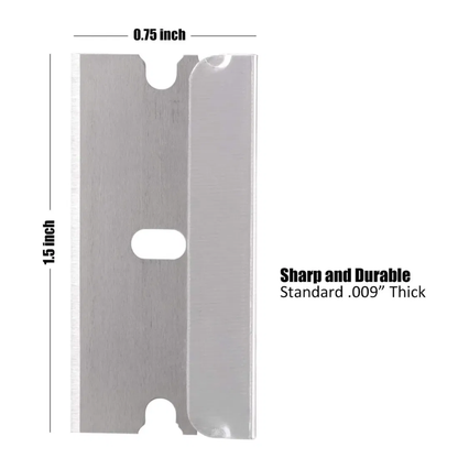 Razor Blades Single Edge Extra Sharp Heat Treated Safety Knife Scrapers - view 8
