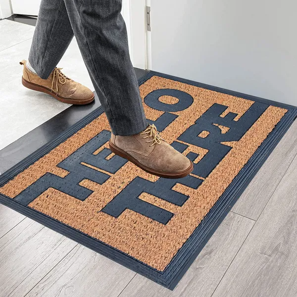 Hello There Funny Coir Doormat Hello There Welcome Front Porch Decor Doormat For The Entrance Way Outdoor - view 6