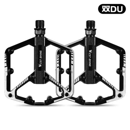 Bicycle Pedals DU Bearing Aluminum MTB Bicycle Pedals Black 9/16 Inch - view 5