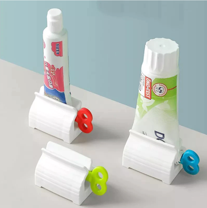3x Toothpaste Squeezer Bathroom Tube Easy Stand Dispenser Rolling Holder Seat - view 2