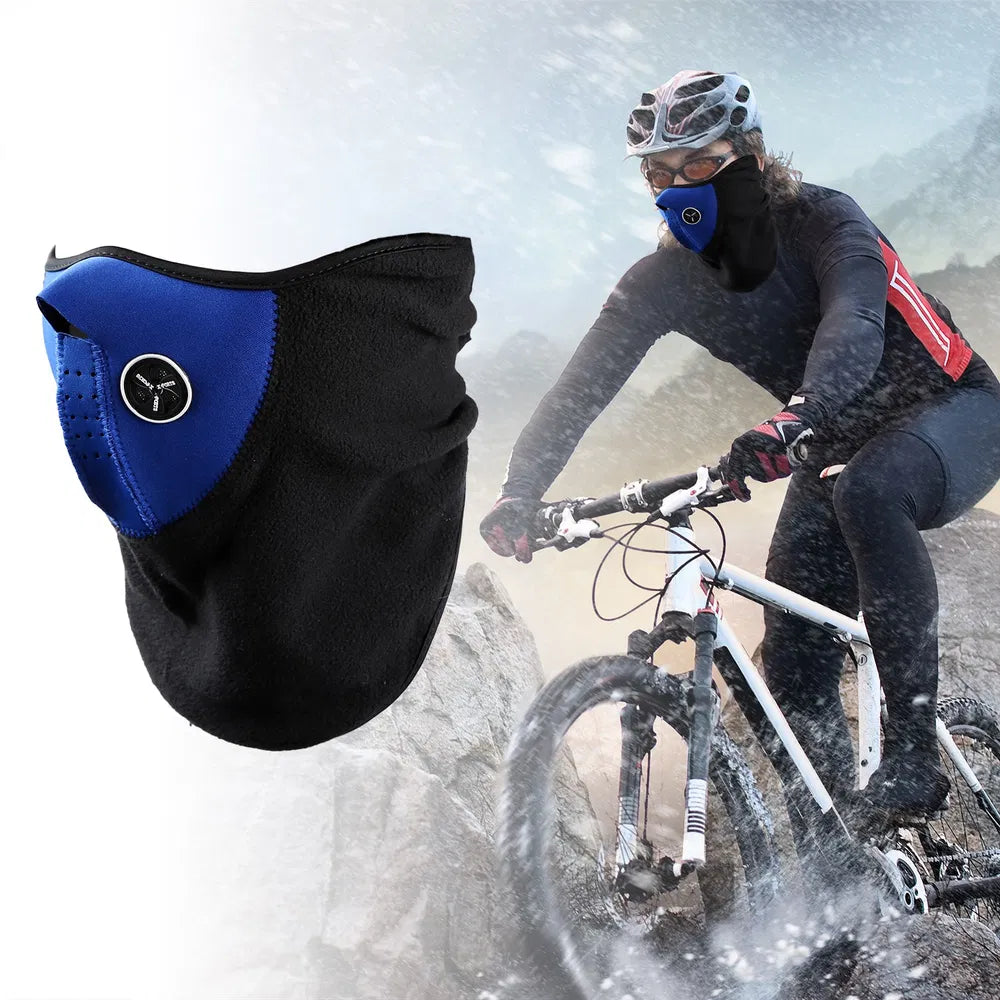 Half Face Mask Breathable Windproof Dustproof Neck Warmer For Bike Motorcycle Racing - view 5