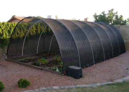 6ft*20ft Black Shade Net Fabric Provides Efficient Shading, Premium Materials, And An Enhanced Plant Growth Environment. - view 4