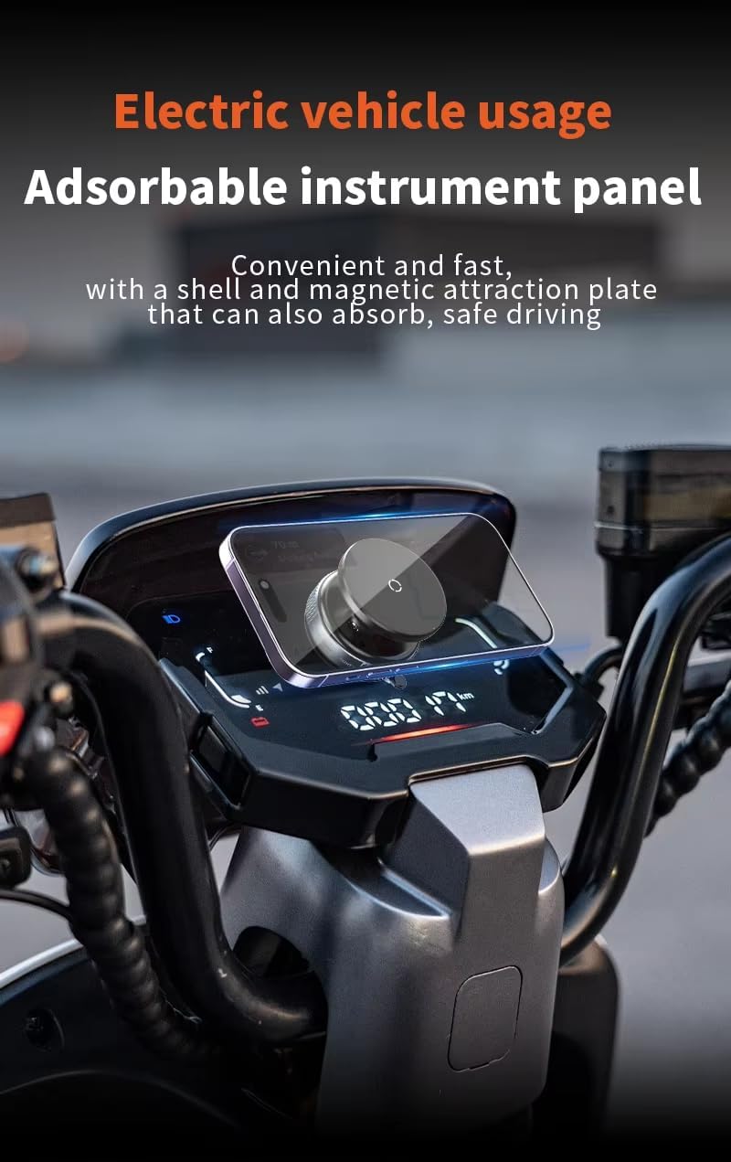 K009 Vacuum Suction Phone Mount For Car Wireless Stand Magnetic Phone Holder For Car Black Rotation Magnetic Car Cell - view 2