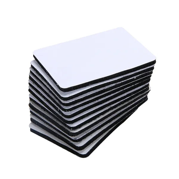 Carpet Anti-slip Sticker,40X60mm - 10 Pieces, Square Velcro Sticker, Black - view 3